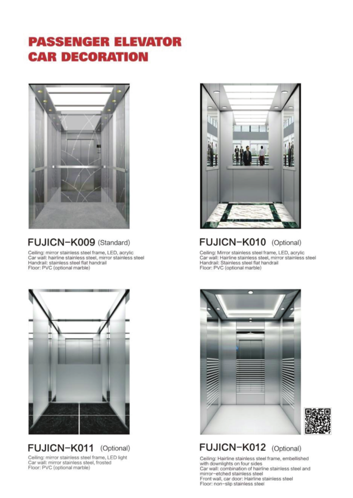 08 passenger elevator car deco 1